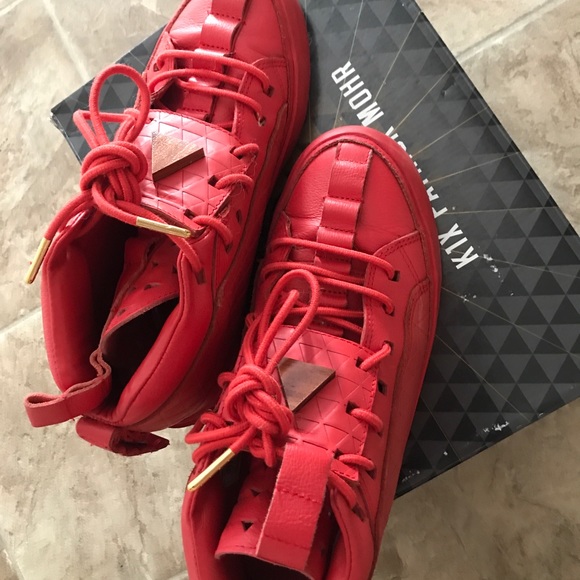 Patrick Mohr Red Sneakers - Picture 2 of 3